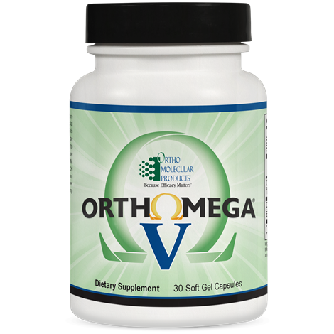 Orthomega V - Vegan/Vegetarian Omega-3 Fatty Acid Oil Supplement - 30 count