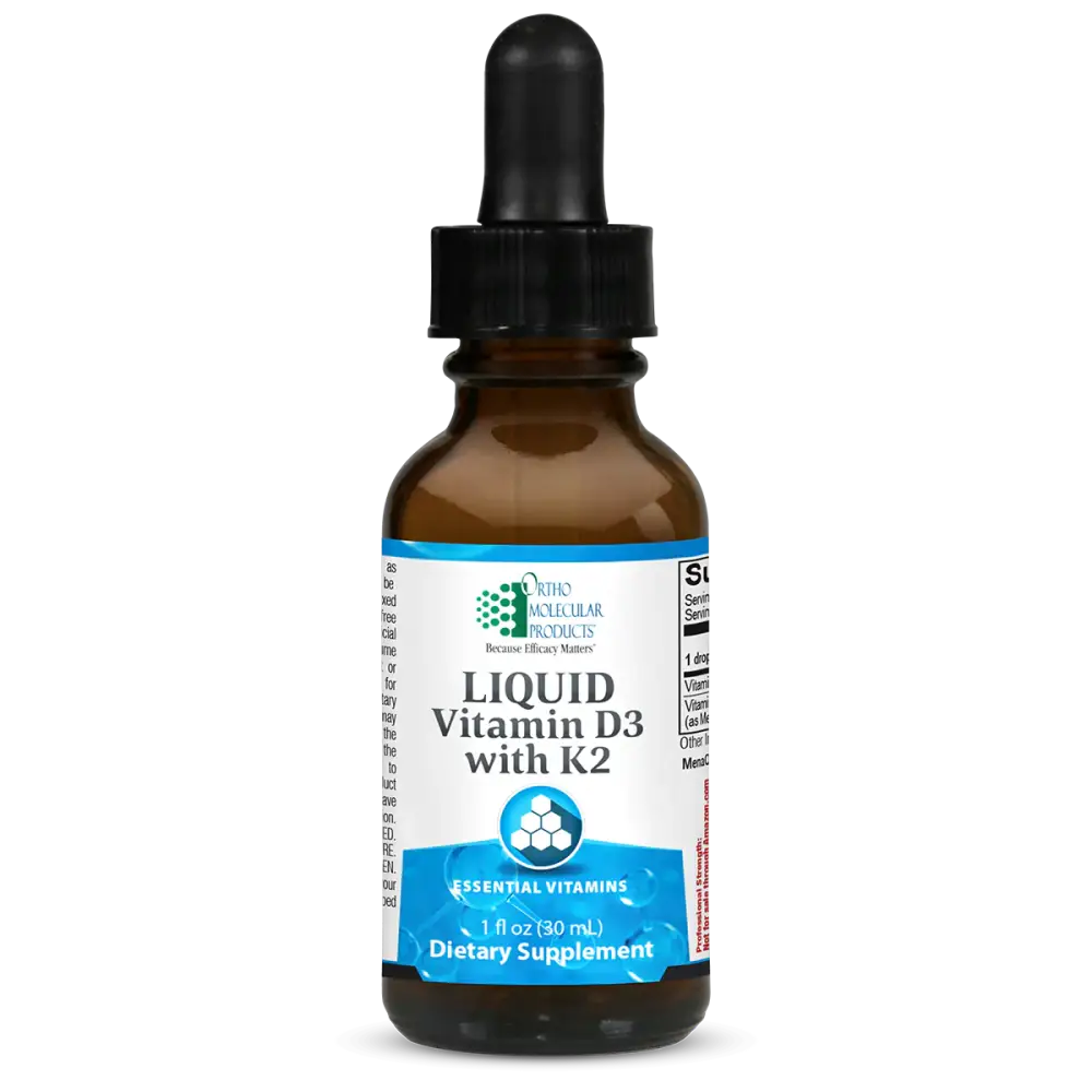 Liquid Vitamin D3 with K2 - Supplement